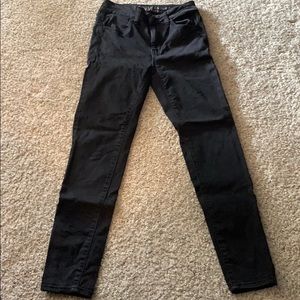 American Eagle Black Skinny Jeans 00s